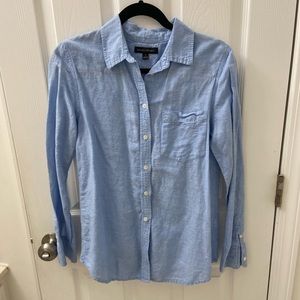 Banana Republic Linen Button Up